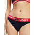 Damen Höschen Tommy Hilfiger Contrast Waistband Bikini Blau