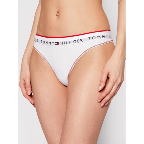 Damen Höschen Tommy Hilfiger Thong Weiß