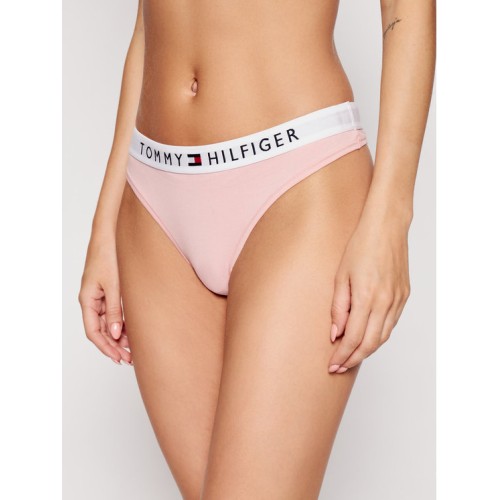 Damen Höschen Tommy Hilfiger Thong Rosarot