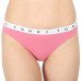 Damen Höschen Tommy Hilfiger Print Thong 3-pack Mehrfarbig - Rosarot, Weiß, Schwarz