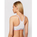 Damen BH Tommy Hilfiger Racerback Logo Bralette Weiß