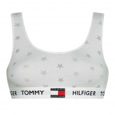 Damen BH Tommy Hilfiger Star Burnout Bralette Wei...