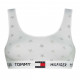 Damen BH Tommy Hilfiger Star Burnout Bralette Wei...