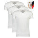 Herren T-Shirts Tommy Hilfiger V-Neck Tee SS Weiß...