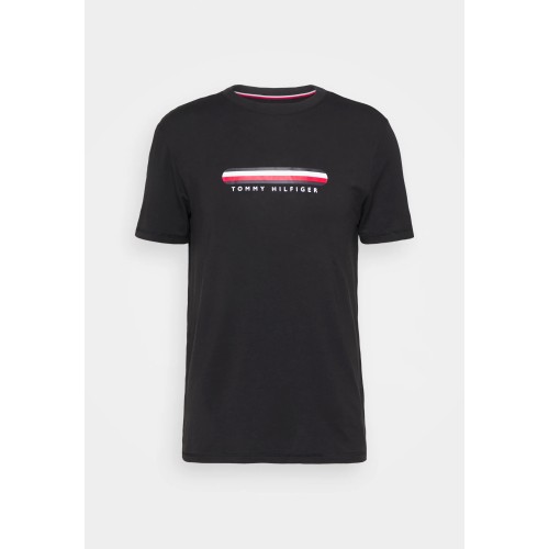 Herren T-Shirt Tommy Hilfiger TH SEACELL-CN SS TEE Schwarz Herren T-Shirt Tommy Hilfiger TH SEACELL-CN SS TEE Schwarz