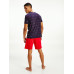 Herren T-Shirt Tommy Hilfiger ALL-OVER EMBROIDERY Navy