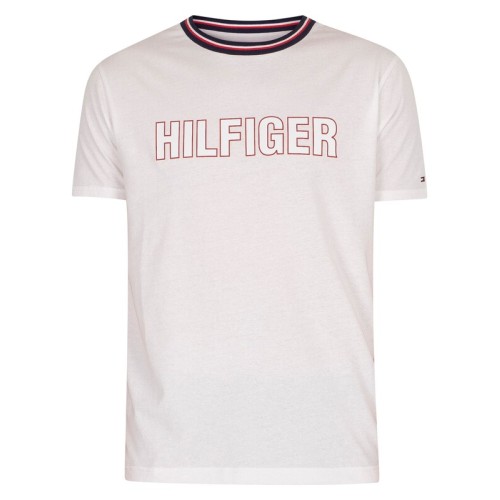Herren T-Shirt Tommy Hilfiger CN SS Tee Graphic Lounge Weiß Herren T-Shirt Tommy Hilfiger CN SS Tee Graphic Lounge Weiß