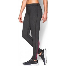 Damen Leggings Under Armour Favorite Wordmark grau