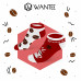 Knöchel Socken Kaffeetrinker Wantee