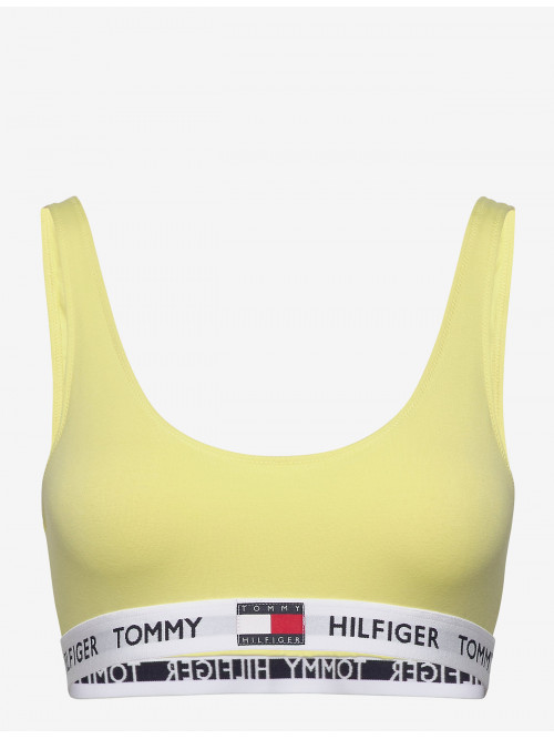 Damen BH Tommy Hilfiger Logo Underband Gelb