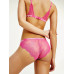 Damen Höschen Tommy Hilfiger Nylon Lace Print Briefs Rosarot