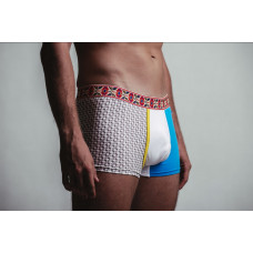 Boxershorts Crimea Maszaryk Blau & Grau