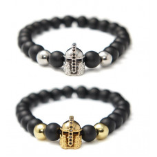 Armband Spartaner - Schwarz 