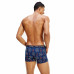 Herren Boxershorts Tommy Hilfiger All-Over Print Cotton Trunks Blau