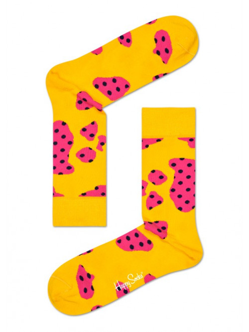 Socken Happy Socks Cow - Gelb