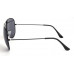 Sonnenbrille Wantee Pilot Jet Black
