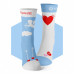 Valentinstag Socken für ein Paar 4-Pack Geschenkbox