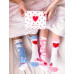 Valentinstag Geschenkbox Verliebte Socken für ein Paar