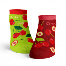 Knöchel Socken Saftige Kirschen Wantee