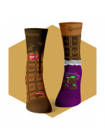 Socken Schokolade Wantee