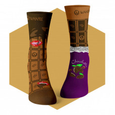 Socken Schokolade Wantee