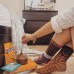 Socken Schokolade Wantee