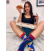 Socken Crazy Pizza Wantee