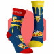 Socken Crazy Pizza Wantee