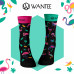 Wantee-Socken Wilde Tiere 5-Pack Geschenkbox