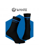 Socken Basic Black and Blue Wantee