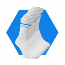 Socken Basic White and Blue Wantee 10-pack