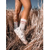 Socken Basic White and Red Wantee 10-pack