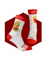 Socken Hamburger und Pommes Wantee