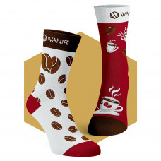 Socken Kaffeetrinker Wantee