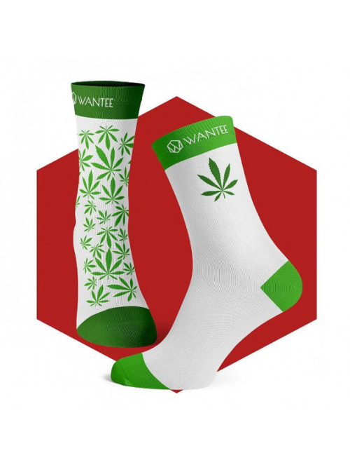 Socken Marihuana Wantee