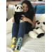 Socken Panda Wantee