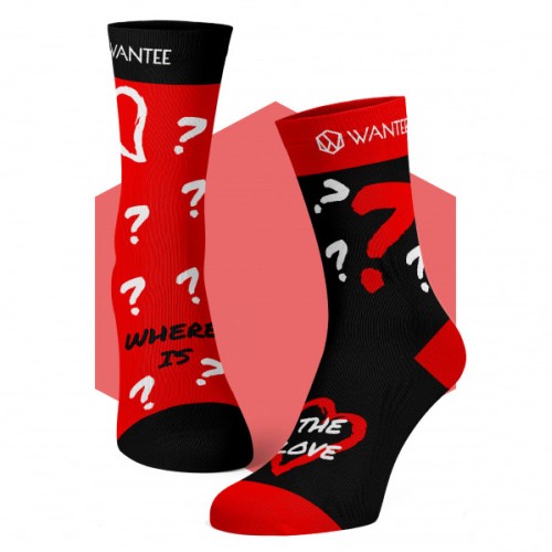 Socken Where is The Love Wantee