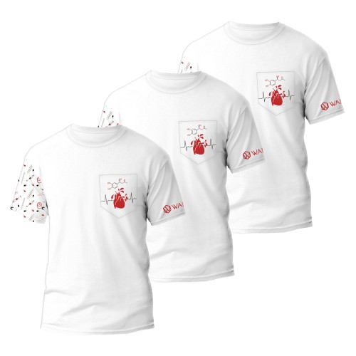 Herren T-Shirt Medical X Wantee 3-Pack Herren T-Shirt Medical X Wantee 3-Pack